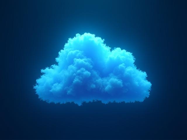 Cloud technology abstract image